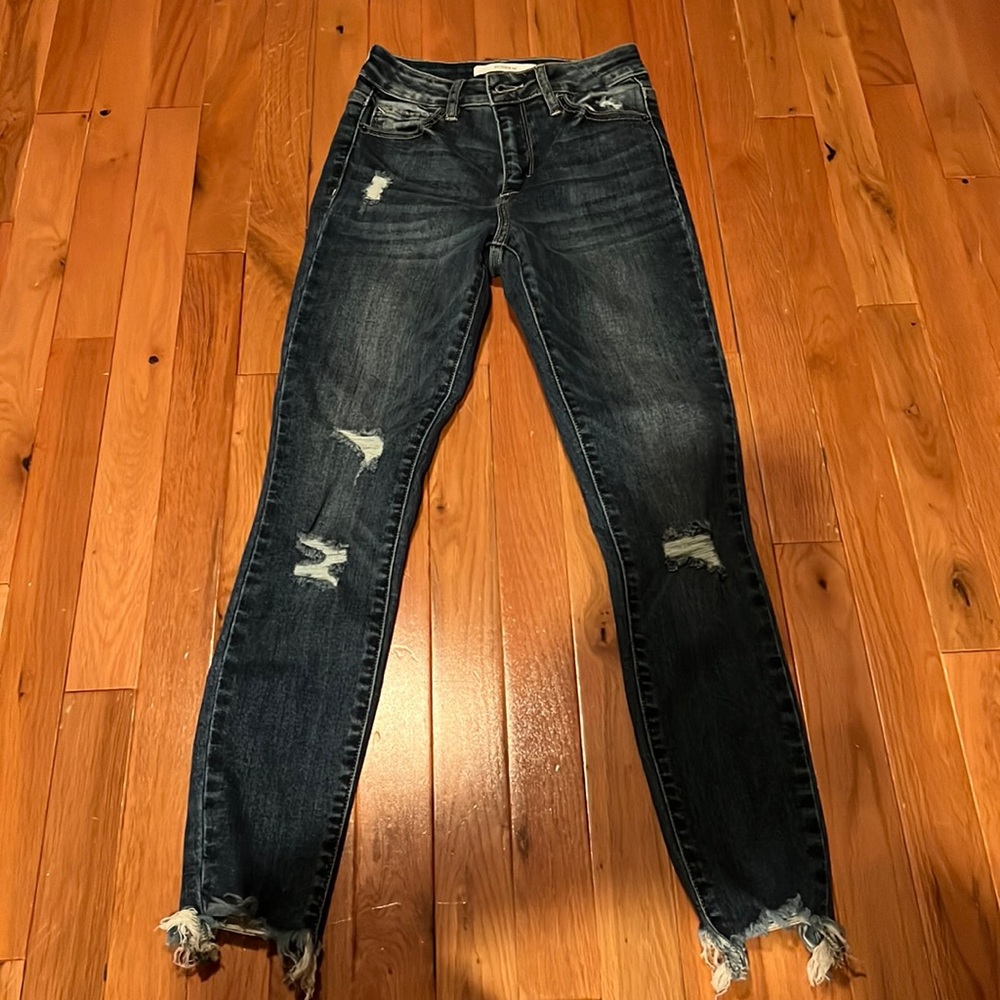 Hidden denim skinny jeans size 24